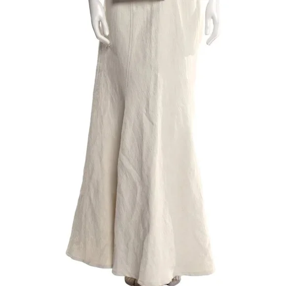 Maticevski  Linen Long Skirt  - AUS 8 - US 4 - Picture 5 of 11